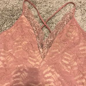 Express lace body suit